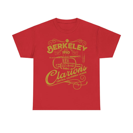 Berkeley Clarions Est 1910 California Baseball T-shirt