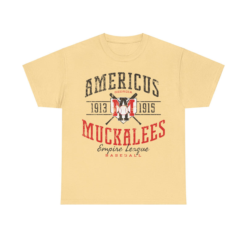 Load image into Gallery viewer, Americus Muckalees Est 1913 Georgia Baseball T-shirt
