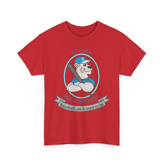 Sullivan County Mountain Lions Baseball 1995 New York T-shirt