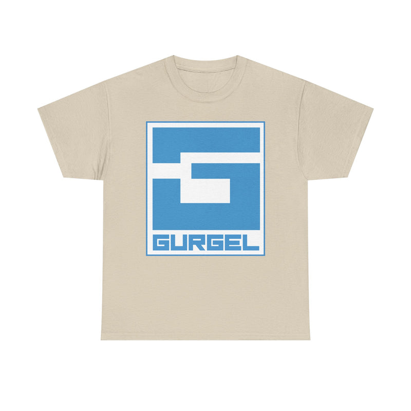 Load image into Gallery viewer, Gurgel Classic Blue Logo Brazilian Automobile Company T-shirt
