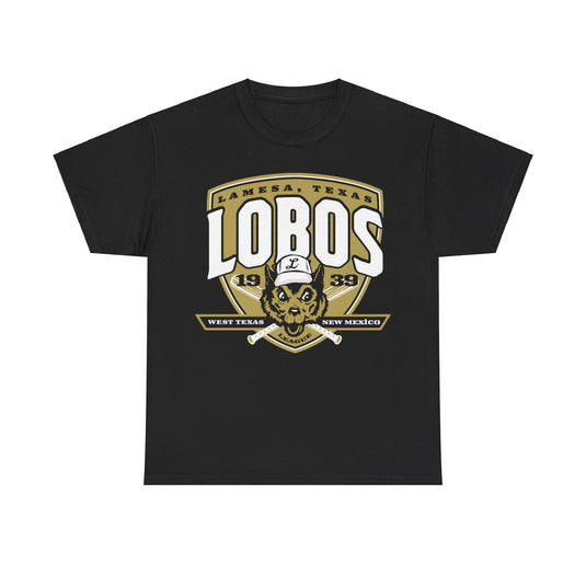 Lamesa Lobos Est 1939 Texas Baseball T-shirt