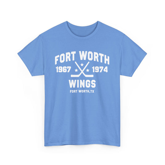 Fort Worth Wings Texas Central Hockey League 1967-1974 T-shirt