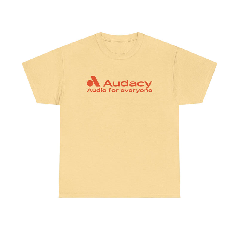 Load image into Gallery viewer, Audacy T-Shirt Defunct Radio Broadcasting Company Audio For Everyone Tee
