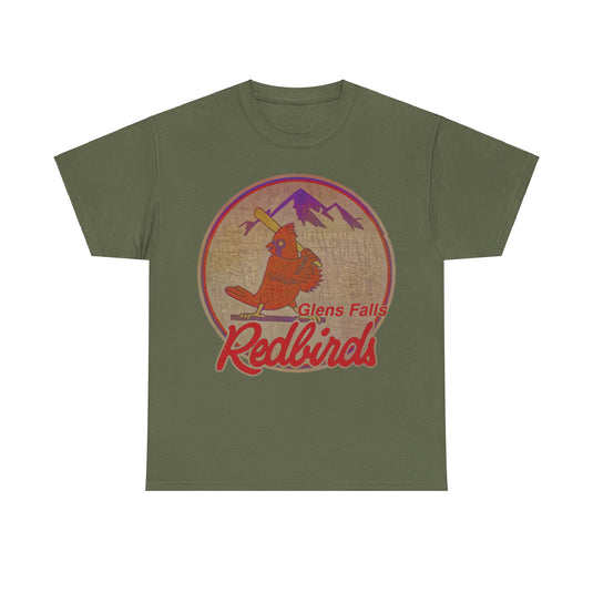 Glens Falls Redbirds New York Baseball Team T-shirt