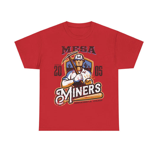 Mesa Miners Est 2005 Arizona Baseball Team T-shirt