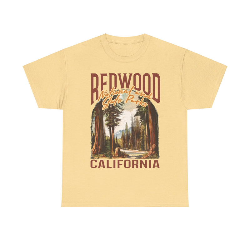 Load image into Gallery viewer, Redwood National Park California Poster Print T-shirt
