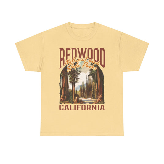 Redwood National Park California Poster Print T-shirt