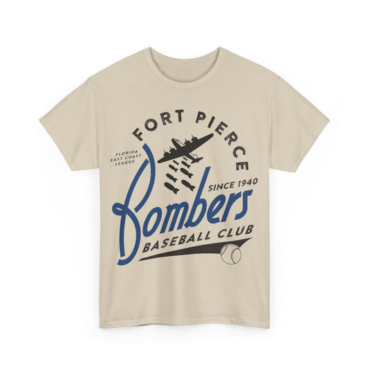 Fort Pierce Bombers Est 1940 Florida Baseball T-shirt