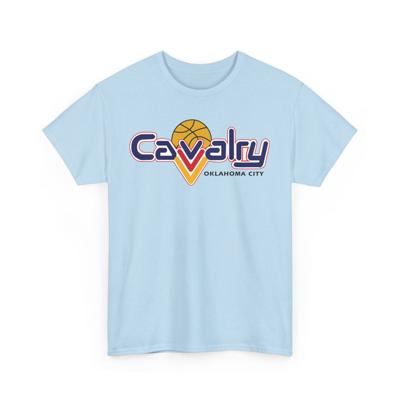 Load image into Gallery viewer, Oklahoma City Cavalry 1990-1997 CBA Basketball T-shirt
