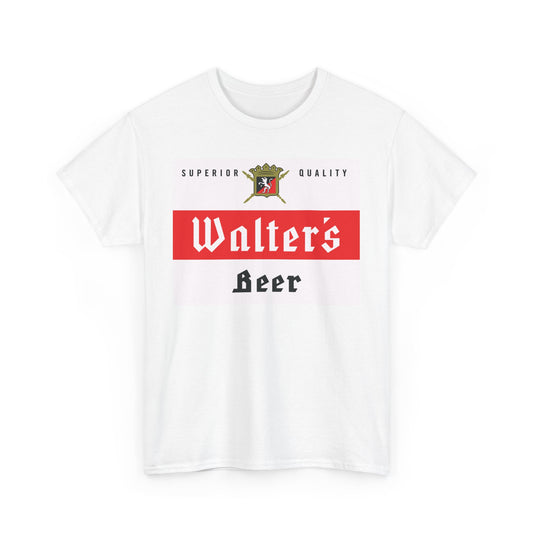 Walter's Beer Superior Quality Logo Brewery Brand T-Shirt