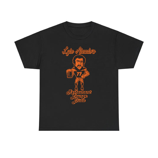 Lyle Alzados Restaurant Lounge Disco T-shirt