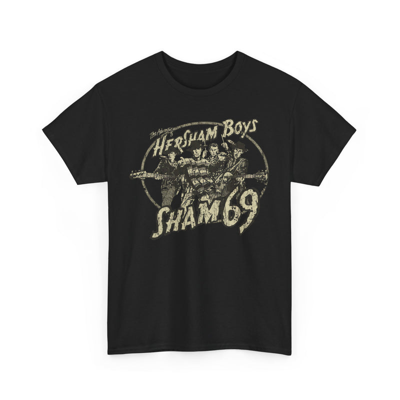 Load image into Gallery viewer, The Adventures of Hersham Boys 1979 Sham 69 England Punk Rock Band T-shirt
