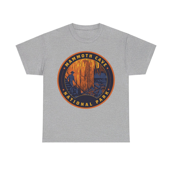 Mammoth Cave National Park Kentucky Round Logo T-shirt