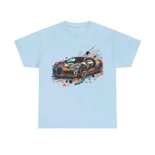 Bugatti Chiron Color Splash Car T-shirt