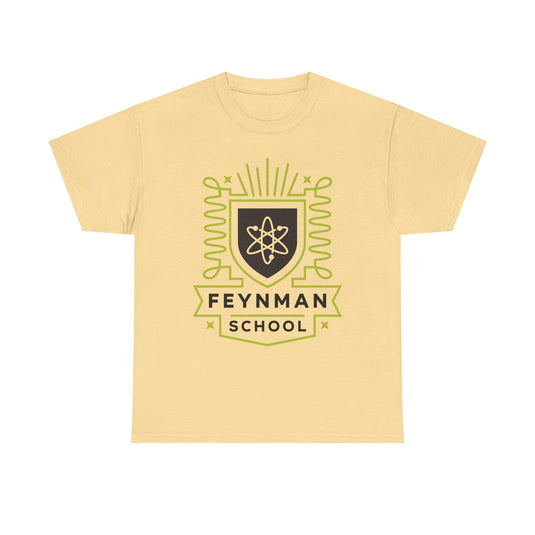 The Feynman School T-Shirt Defunct Bankrupt Logo Tee