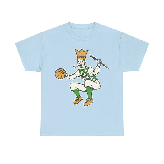 Troy Celtics Basketball Team Nostalgic Retro T-shirt