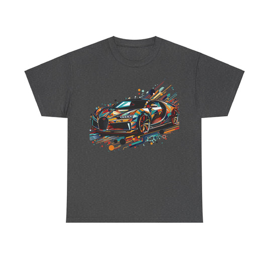 Bugatti Chiron Color Splash Car T-shirt