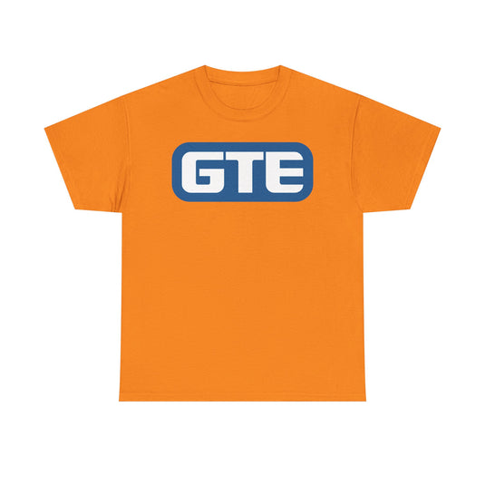 GTE Telecommunications Logo Vintage Phone Company T-Shirt