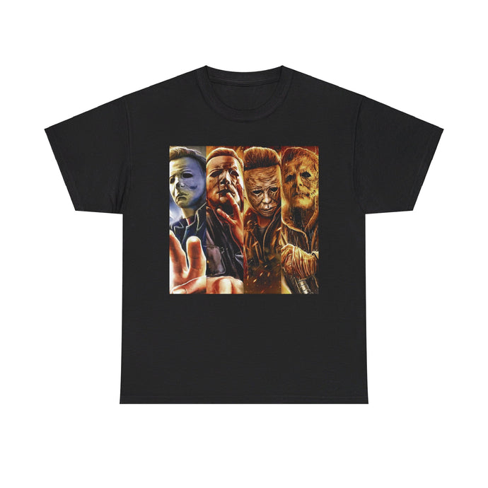 Halloween Michael Myers Montage Horror Movie T-shirt