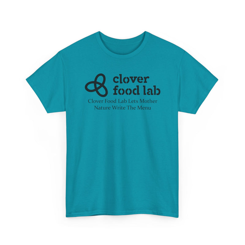 Load image into Gallery viewer, Clover Food Lab T-Shirt - Restaurant Chain Logo Tee - Vegetarian
