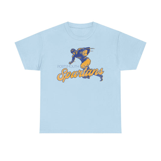 Portsmouth Spartans Retro Nostalgic Football T-shirt