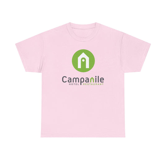 Campanile Restaurant T-Shirt - Fine Dining Industry Defunct Logo Tee