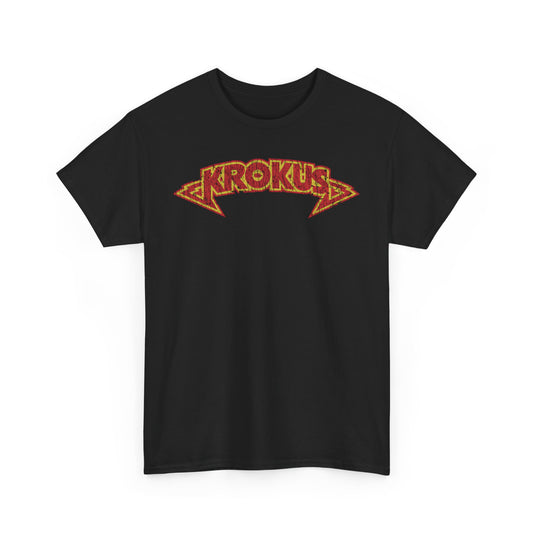 Krokus Swiss Heavy Metal Rock Band Logo T-shirt
