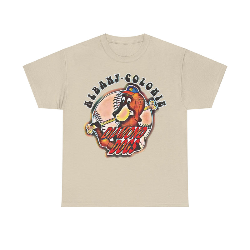 Load image into Gallery viewer, Albany-Colonie Diamond Dogs New York Baseball T-shirt
