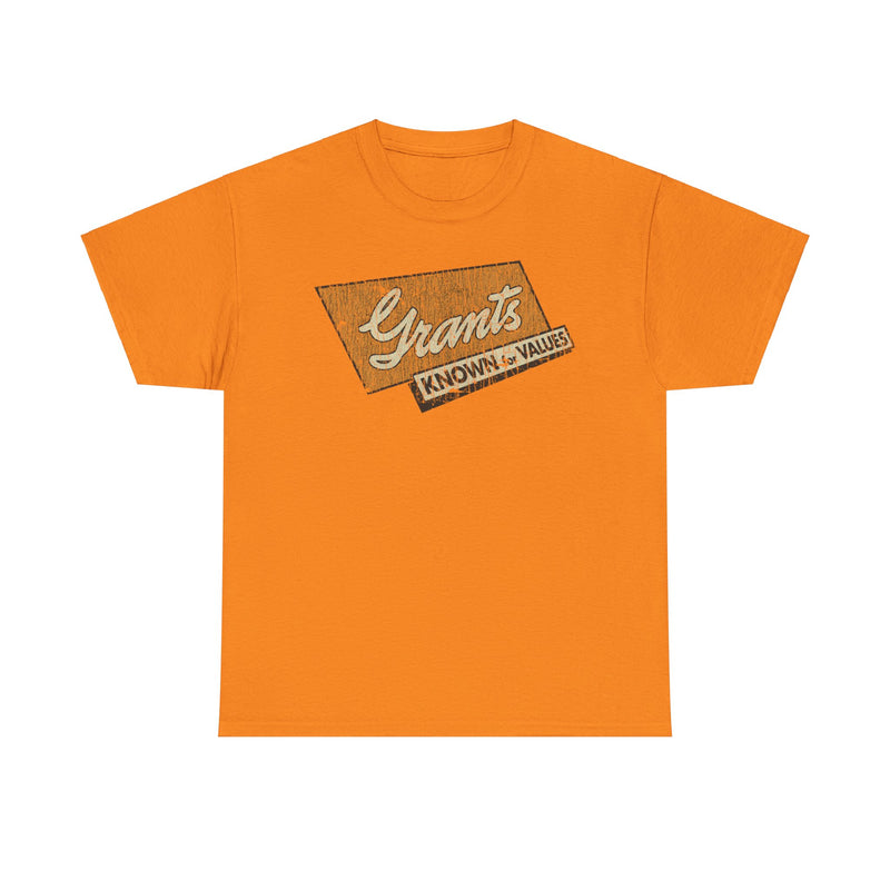 Load image into Gallery viewer, WT Grant Retail Store Grants Known For Values T-shirt
