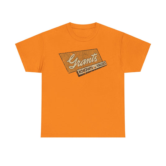 WT Grant Retail Store Grants Known For Values T-shirt