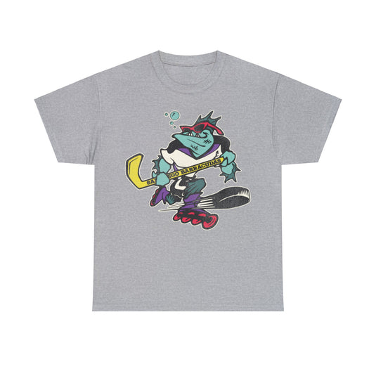 San Diego Barracudas Roller Hockey Nostalgic Logo T-shirt