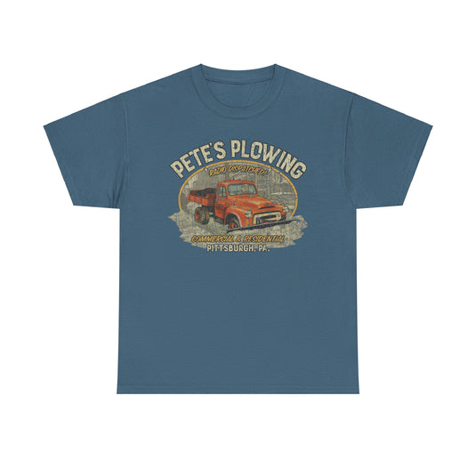 Petes Plowing Pittsburgh Pennsylvania Nostalgic T-shirt