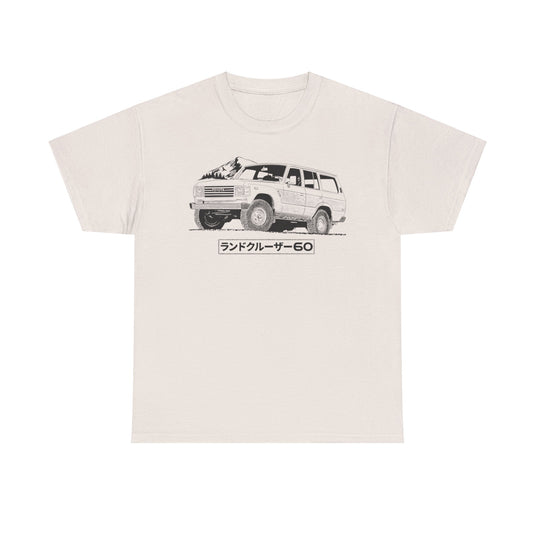 Toyota Land Cruiser 60 Series Japanese Car T-shirt