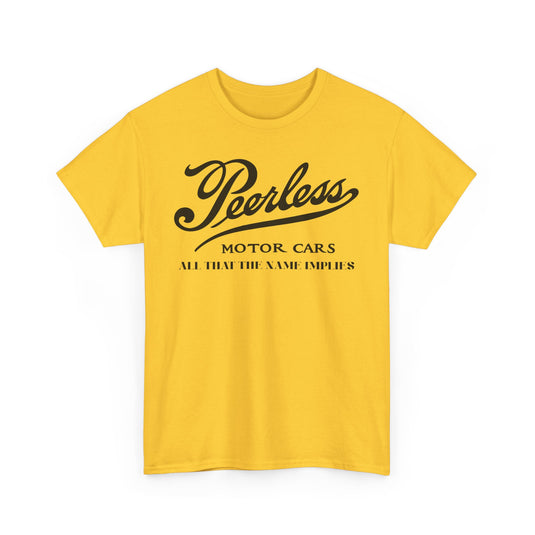 Peerless Motor Cars All That The Name Implies Vintage Logo T-shirt