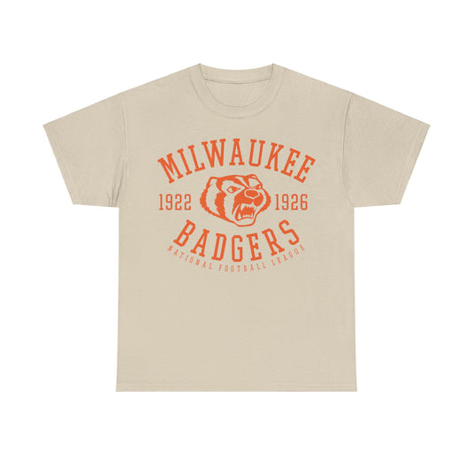 Milwaukee Badgers 1922-1926 Wisconsin Football Team T-shirt