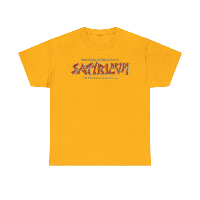 Load image into Gallery viewer, Satyricon Portland Oregon 1983 Nightclub Punk Rock Dance T-shirt
