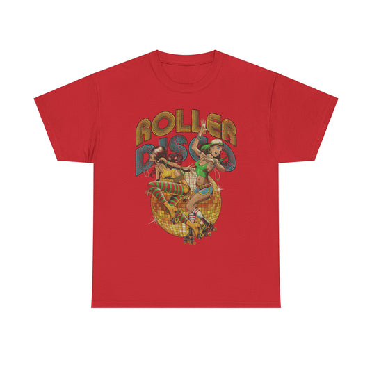 Roller Disco 1980 Party Nightclub Skating T-shirt