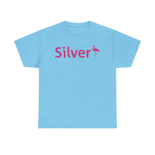 Silver Airways Flamingo Logo T-Shirt Regional Aviation