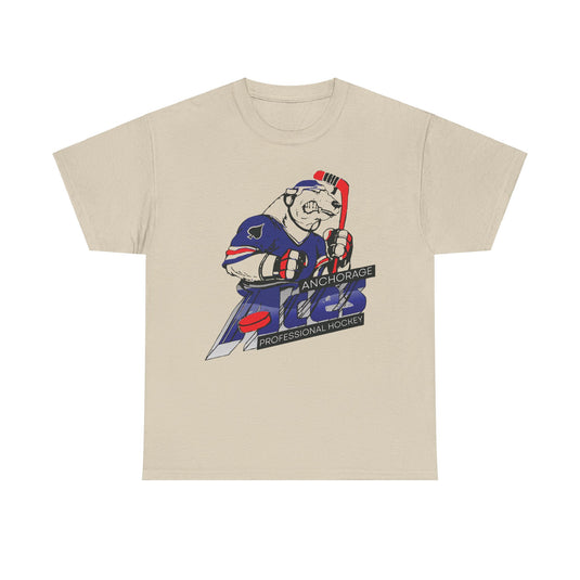 Anchorage Aces Mascot Logo Hockey Team Logo T-shirt