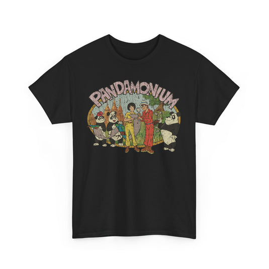 Pandamonium 1982 Cartoon Animated TV Show T-shirt