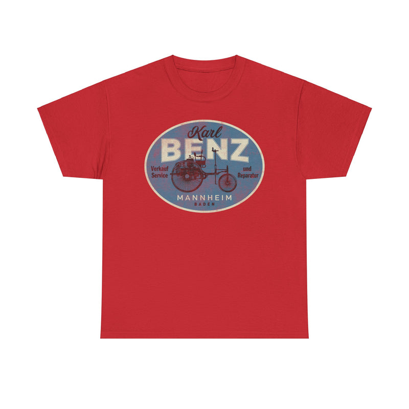 Load image into Gallery viewer, First Mercedes Benz Sign Logo Mannheim Baden Car T-shirt
