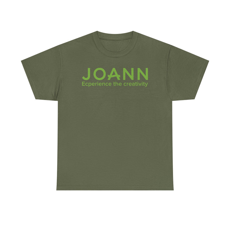 Load image into Gallery viewer, JOANN Defunct Craft Store T-Shirt Experience the Creativity Fabric Sewing Tee
