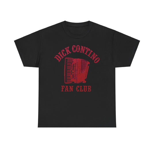 Dick Contino Accordionist Fan Club Tribute T-shirt