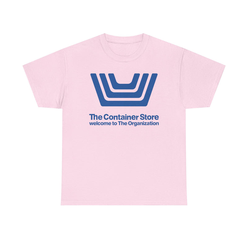 Load image into Gallery viewer, The Container Store Defunct Retail T-Shirt Welcome To The Organization Storage Tee
