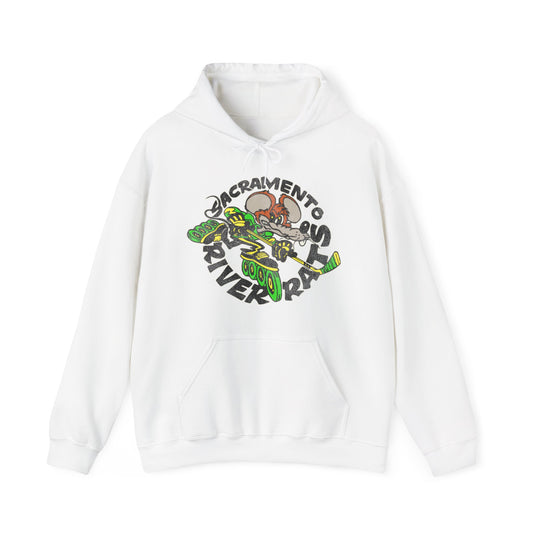 Sacramento River Rats Roller Hockey Nostalgic Pullover Hoody