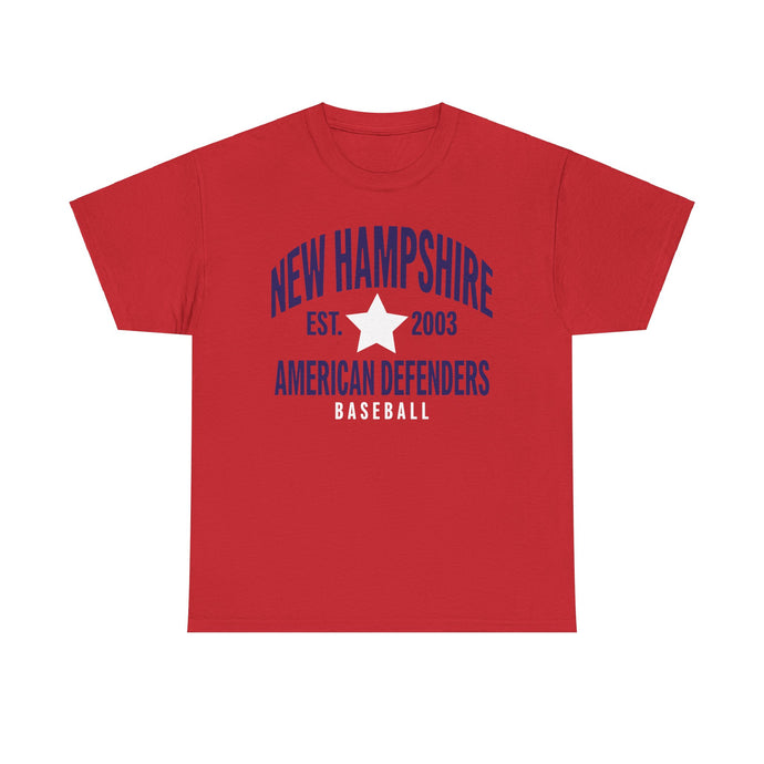 American Defenders of New Hampshire Est 2003 Baseball T-shirt