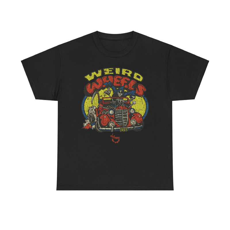 Load image into Gallery viewer, Weird Wheels Slab Cab 1980 Taxi Trading Card T-shirt
