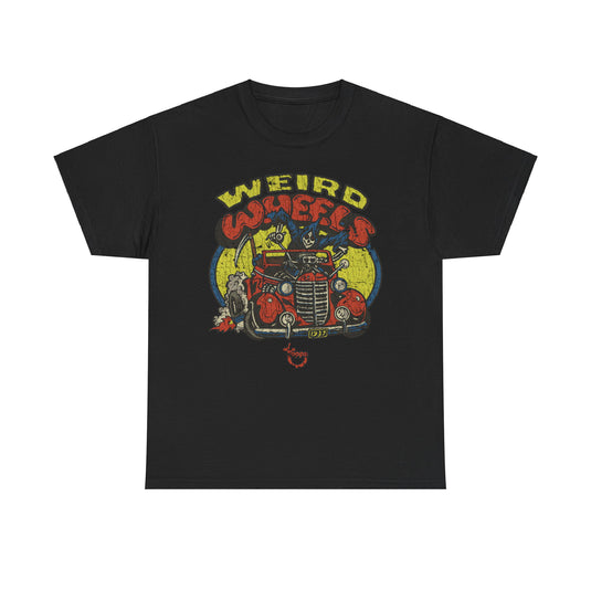 Weird Wheels Slab Cab 1980 Taxi Trading Card T-shirt