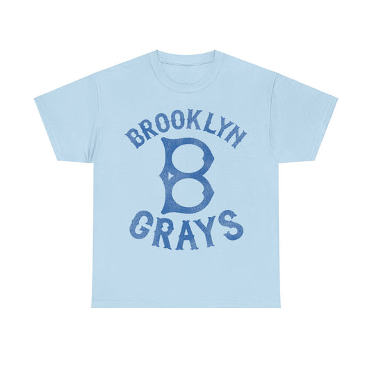 Brooklyn Grays Nostalgic Retro Baseball Team T-shirt