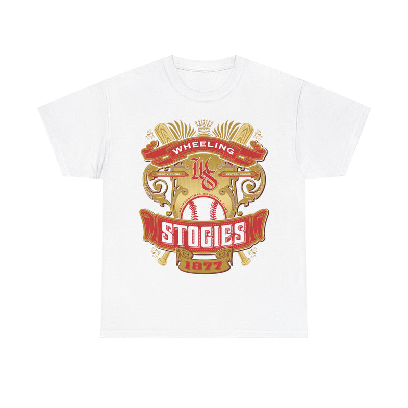 Load image into Gallery viewer, Wheeling Stogies Est 1877 West Virginia Baseball T-shirt
